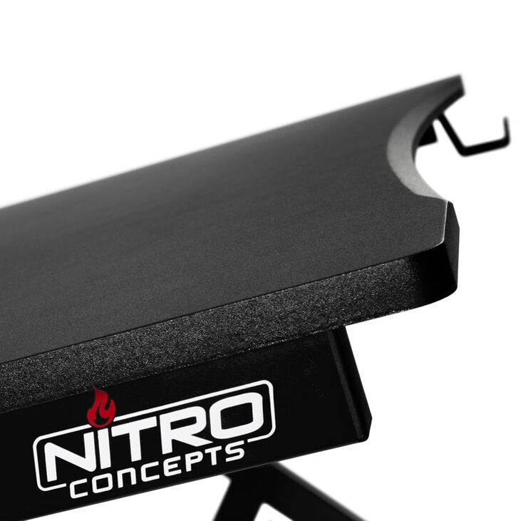Nitro Concepts D12 Gaming Desk - black image number 6