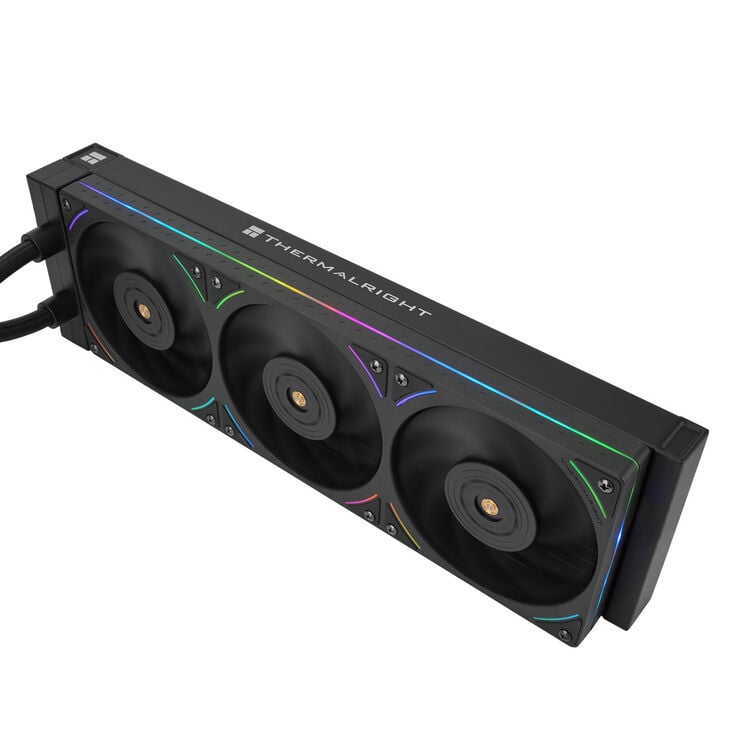 Thermalright Hyper Vision UB AiO Water Cooling, ARGB, Intel and AMD Socket - 360mm, black image number 4