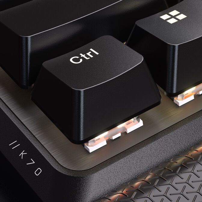 Corsair K70 CORE TKL WIRELESS RGB Gaming-Tastatur, mechanisch, ISO (DE), MLX RED Switch - schwarz image number 14