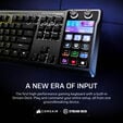 CORSAIR Galleon 100 SD Gaming-Tastatur, Full-Size, integriertes Stream Deck, Hot-Swap, DE - schwarz image number null