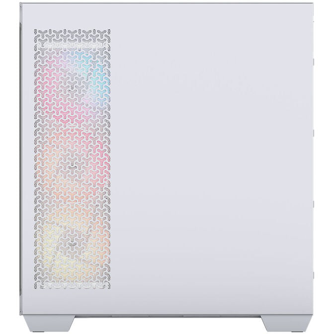 Corsair 3500X RS-R PC Case, Mid-Tower, E-ATX, RGB, Tempered Glass - white image number 7