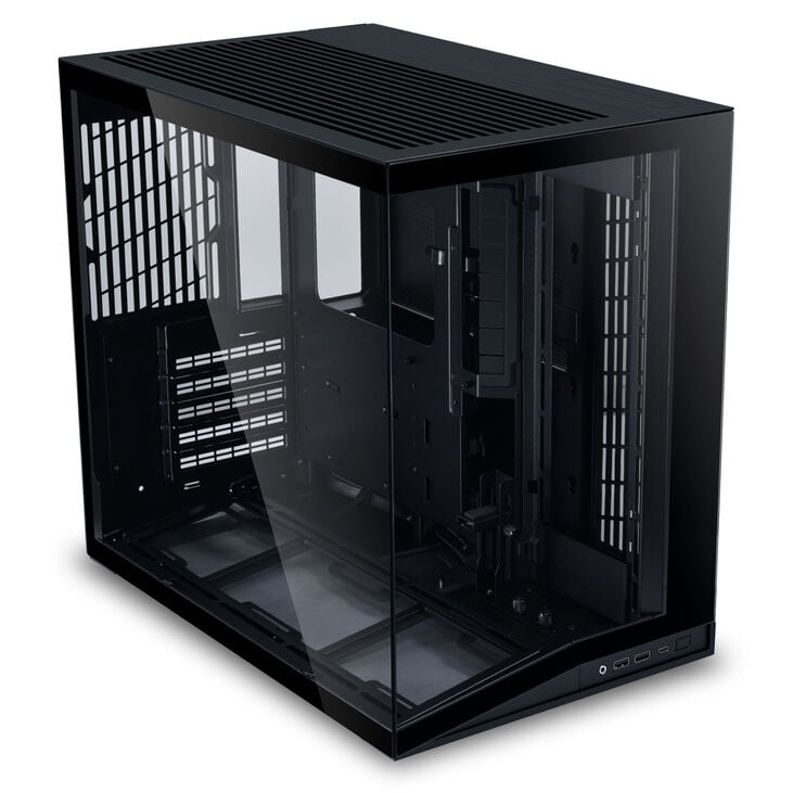Lian Li O11 Dynamic Mini V2 PC-Gehäuse, Mini-Gehäuse, ATX, Tempered Glass - schwarz image number 2