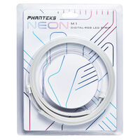 PHANTEKS Neon Digital RGB LED-Strip - 1 m, weiß