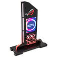 Lamptron vertical GPU holder with display - black image number null