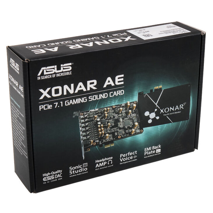 ASUS Xonar AE Soundkarte, 7.1 Channel Surround, PCI-E x1 image number 5