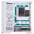 Jonsbo D400 PC-Geh&auml;use, Midi Tower, ATX, Tempered Glass - wei&szlig; image number null