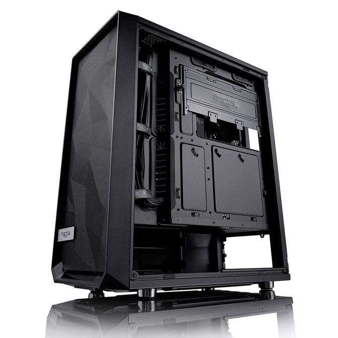 Fractal Design Meshify C Midi-Tower Dark, Tempered Glass, schwarz image number 6