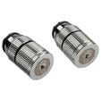 Bitspower Touchaqua Wasserauslass G1/4 Zoll AG - 2er-Pack, silber image number null