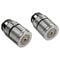 Bitspower Touchaqua Wasserauslass G1/4 Zoll AG - 2er-Pack, silber