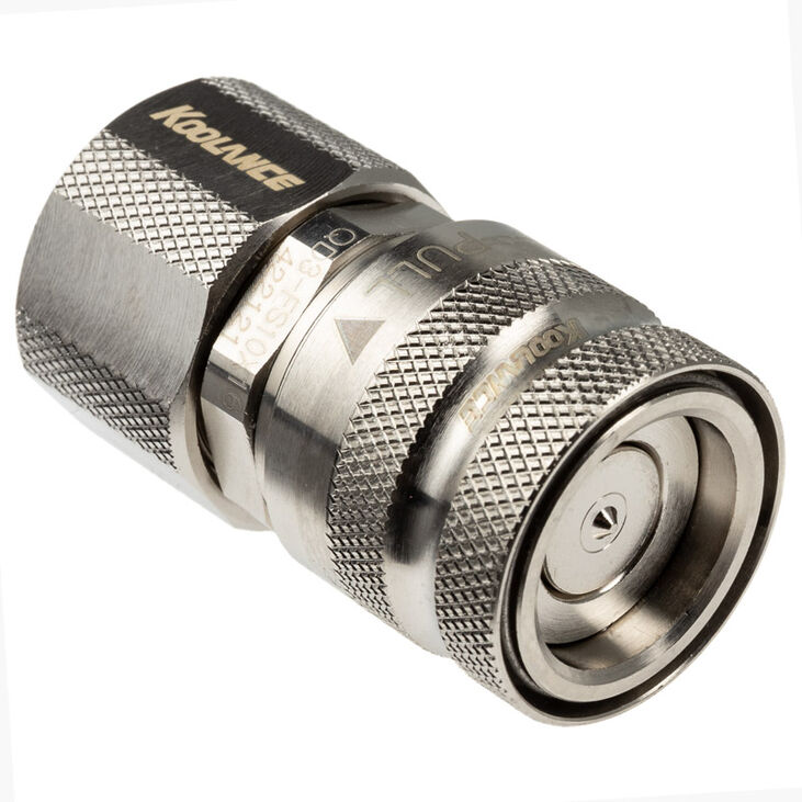 Koolance QD3 Schnellverschluss gerade weiblich auf 16/10mm - no-spill, silber image number 0