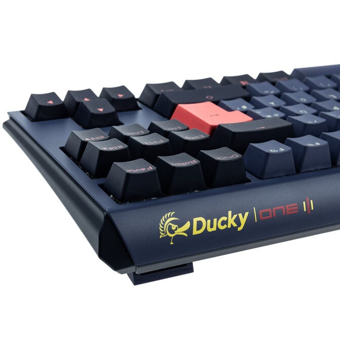 Ducky One 3 Cosmic Blue TKL Gaming Tastatur, RGB LED - MX-Ergo-Clear image number 6