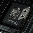 Thermal Grizzly DeltaMate CPU Block MPII CPU-Wasserk&uuml;hler, AM5/AM4, ARGB, G1/4 Zoll - schwarz image number null
