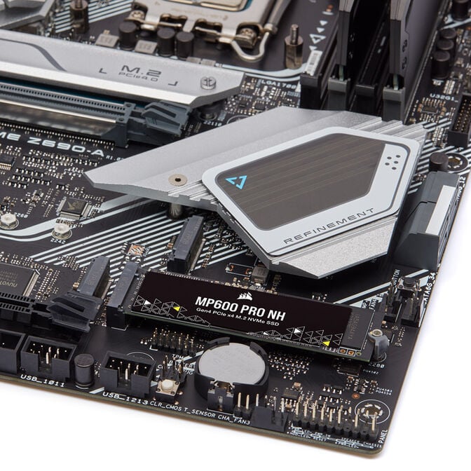 Corsair MP600 Pro NH NVMe SSD, PCIe 4.0 M.2 Typ 2280 - 1 TB image number 6