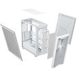Corsair 3200D RS PC Case, Mid Tower, ATX, Tempered Glass - White image number null