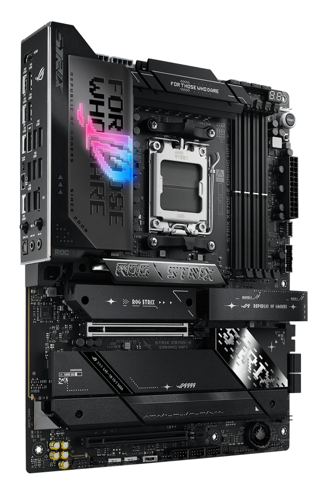 ASUS ROG Strix X870E-E Gaming WiFi Mainboard, AMD X870E, Sockel AM5, DDR5 image number 3