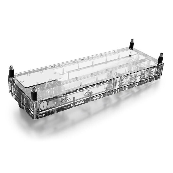 Alphacool Core Distro Plate 360 mm Links mit VPP, ARGB - Acryl image number 1