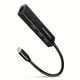 AXAGON HMC-GL3A USB-C Hub, 3x USB-A, Gigabit LAN, black