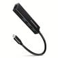 AXAGON HMC-GL3A USB-C Hub, 3x USB-A, Gigabit LAN, black