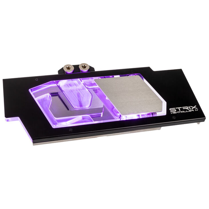 Watercool Heatkiller IV für ASUS RTX 2080 Ti Strix - Acryl + Nickel, schwarz image number 0