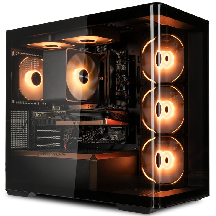 Gaming-PC CopperShadow, AMD Ryzen 5 7600X, NVIDIA GeForce RTX 4060 Ti image number 1