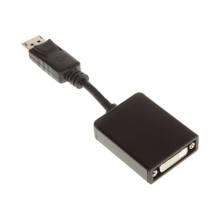 InLine Adapterkabel, DisplayPort Stecker auf DVI-D Buchse - schwarz image number 0