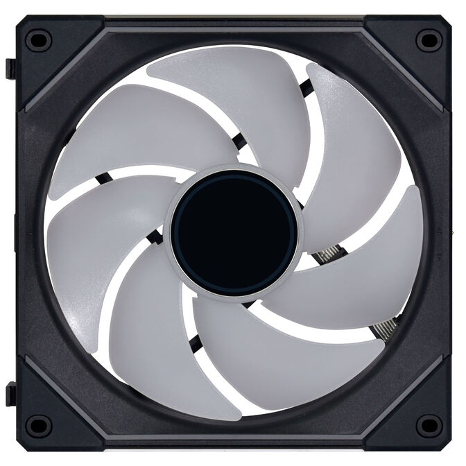 Lian Li UNI FAN SL-INF 140 ARGB Reverse Blade PWM Fan, 3-pack - 140mm, black + 1x UNI FAN SL-INF 140 ARGB PWM Fan - 140mm image number 2