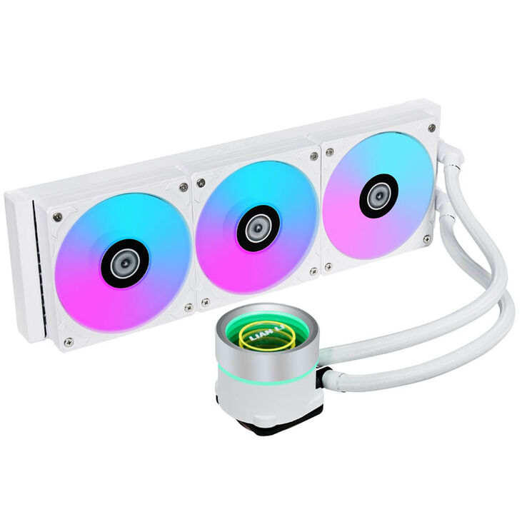 Lian Li GALAHAD II 360 Trinity AIO Cooler, ARGB - weiß image number 2