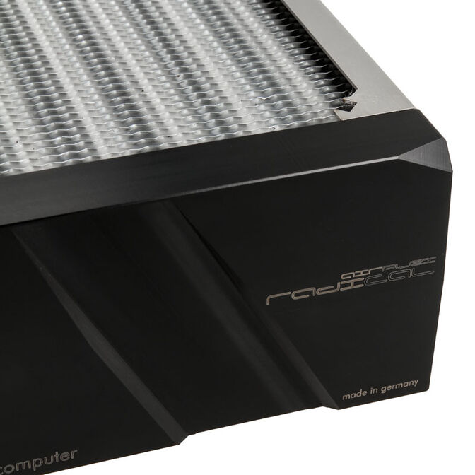 aqua computer airplex radical 4/360mm - Aluminium image number 5