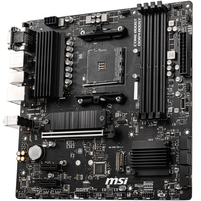 MSI B550M Pro-VDH, AMD B550 Mainboard - Sockel AM4 image number 5