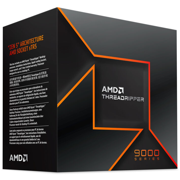 AMD Ryzen Threadripper 9960X 4.2 GHz (Shimada Peak) Socket sTR5 - boxed without cooler image number 15