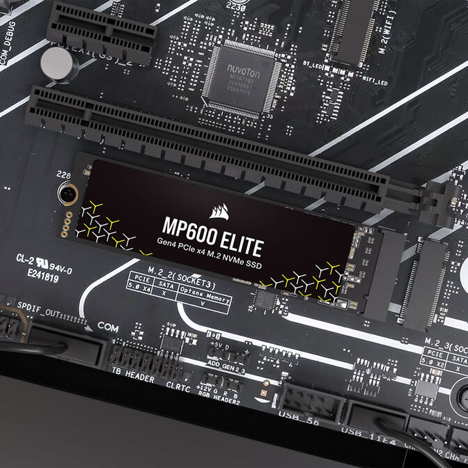 Corsair MP600 Elite NVMe SSD, PCIe 4.0 M.2 Type 2280 - 2 TB image number 6