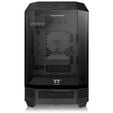 Thermaltake The Tower 300 PC-Geh&auml;use, Mini-Geh&auml;use, mATX, Tempered Glass - inklusive 2x 140-mm-L&uuml;fter, schwarz image number null