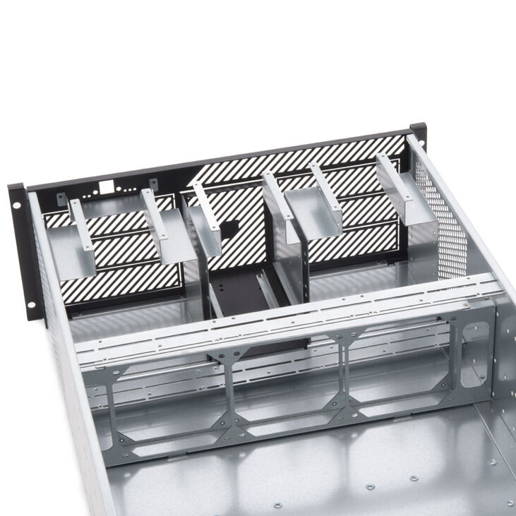 Alphacool ES 4U - 19" - ServerRack - Watercooling ready image number 4