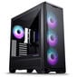 PHANTEKS Eclipse G400A PC-Gehäuse, Midi-Tower, E-ATX, Tempered Glass, D-RGB - schwarz