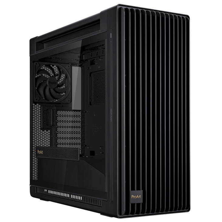 ASUS ProArt PA602 Full Tower, Tempered Glass - black image number 0
