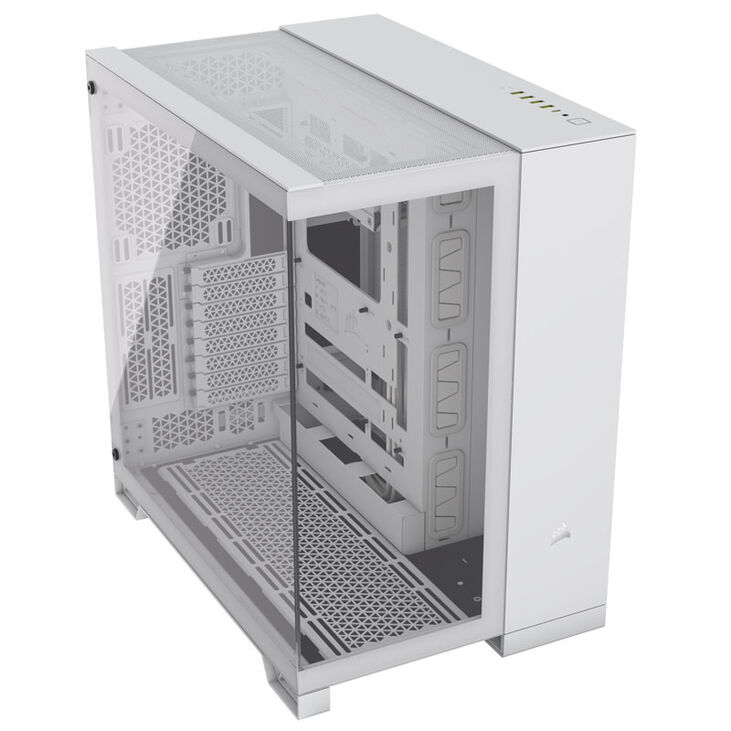 Corsair 6500X Midi-Tower, Tempered Glass - weiß image number 1