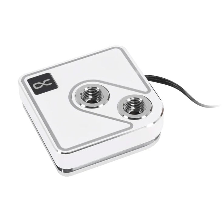 Alphacool Core 1 Aurora CPU-Kühler, ARGB - weiß image number 0
