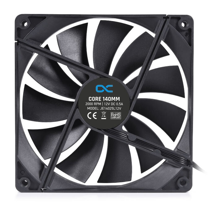 Alphacool Core PWM-L&uuml;fter 2.000 U/min - 140 mm - schwarz image number 1