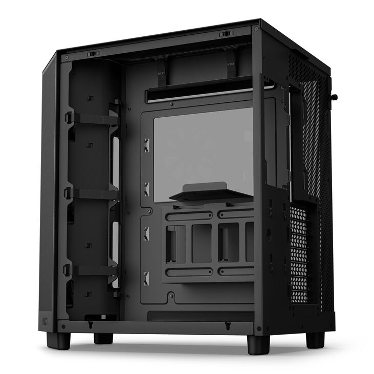 NZXT H6 Flow Midi-Tower - Schwarz image number 7