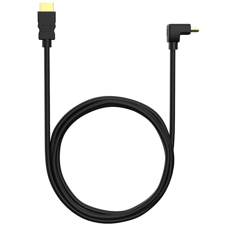 Ssupd Meshroom HDMI 2.0 Kabel - 90 Grad gewinkelt, 4K, 2m, schwarz image number 1