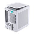 Jonsbo C6-ITX PC Case, Mini Tower, ITX, with Carry Handle - White image number null