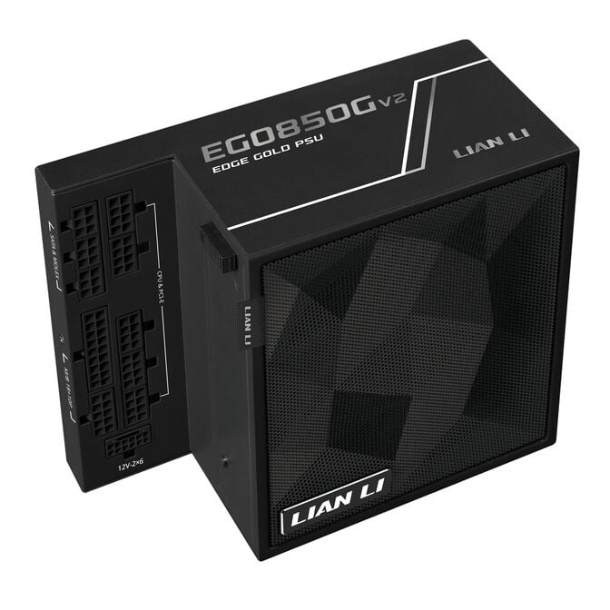 Lian Li EDGE Gold V2 Power Supply with EDGE Hub V2 - Black, 850W image number 0