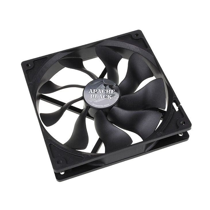 Akasa Apache PWM Fan - 140mm, black image number 0