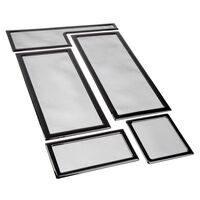 Demciflex Staubfilter Set CaseLabs Bullet BH7 - schwarz/schwarz