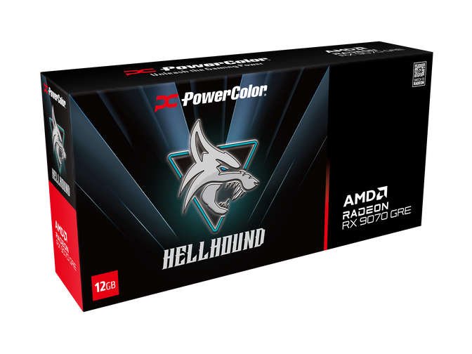 PowerColor Hellhound Radeon RX 9070 GRE Grafikkarte, 12288 MB GDDR6 image number 9