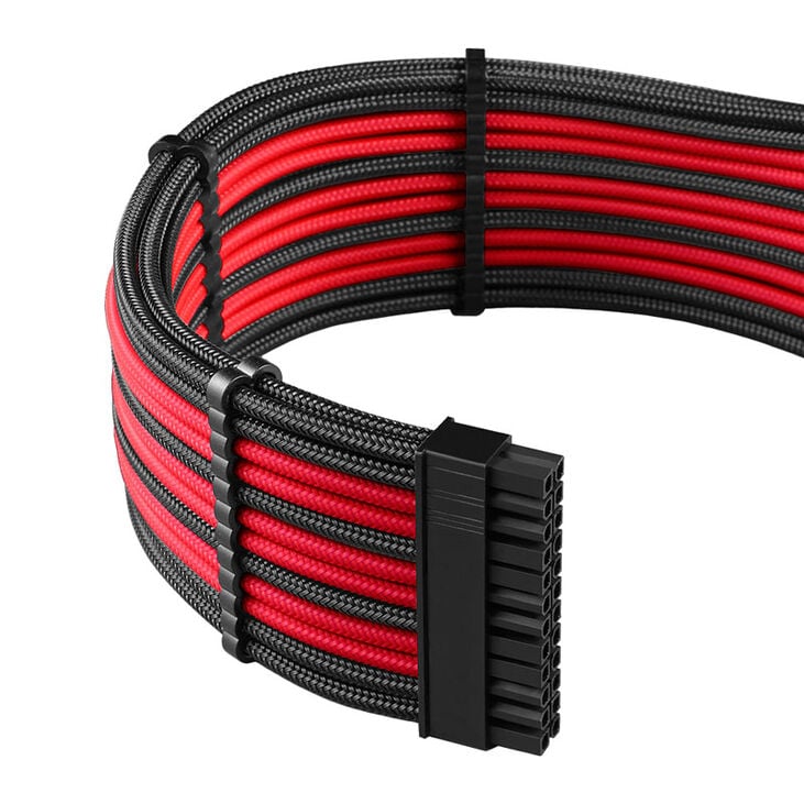 CableMod C-Series PRO ModMesh 12VHPWR Cable Kit für Corsair RM, RMi, RMx (Black Label) - schwarz/rot image number 1