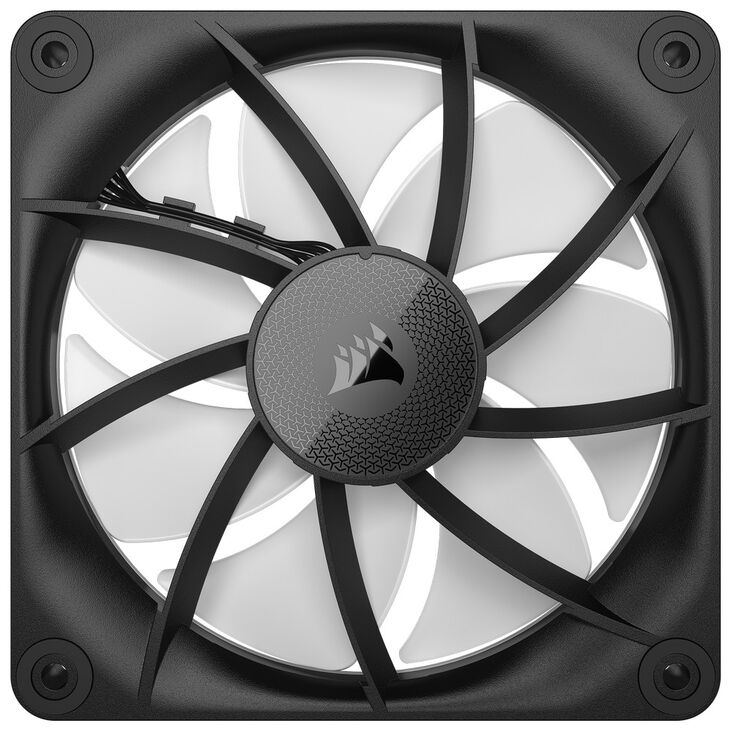 Corsair iCUE Link LX120 RGB, PWM Lüfter, 3er Pack - 120mm, schwarz image number 4