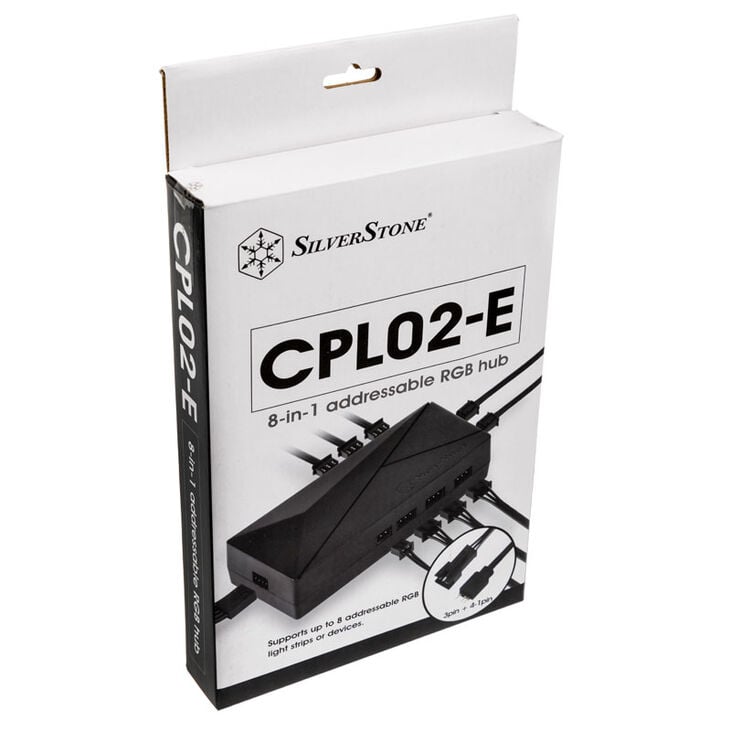 SilverStone SST-CPL02-E - 8x Port ARGB Hub image number 6