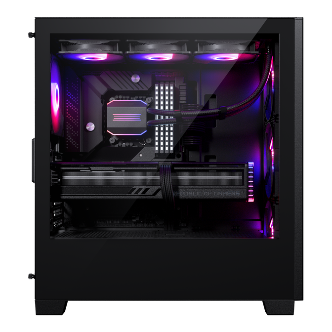 PHANTEKS XT Pro Ultra + Glacier One 360M25 Gen2 DRGB, 360mm, Bundle - black image number 3