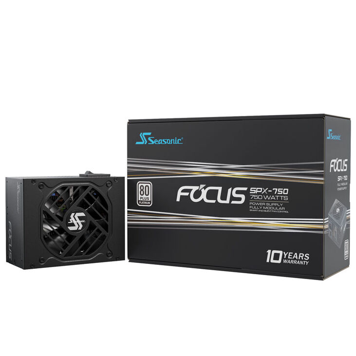 Seasonic Focus SPX 80 PLUS Platinum Netzteil, modular - 750 Watt image number 8